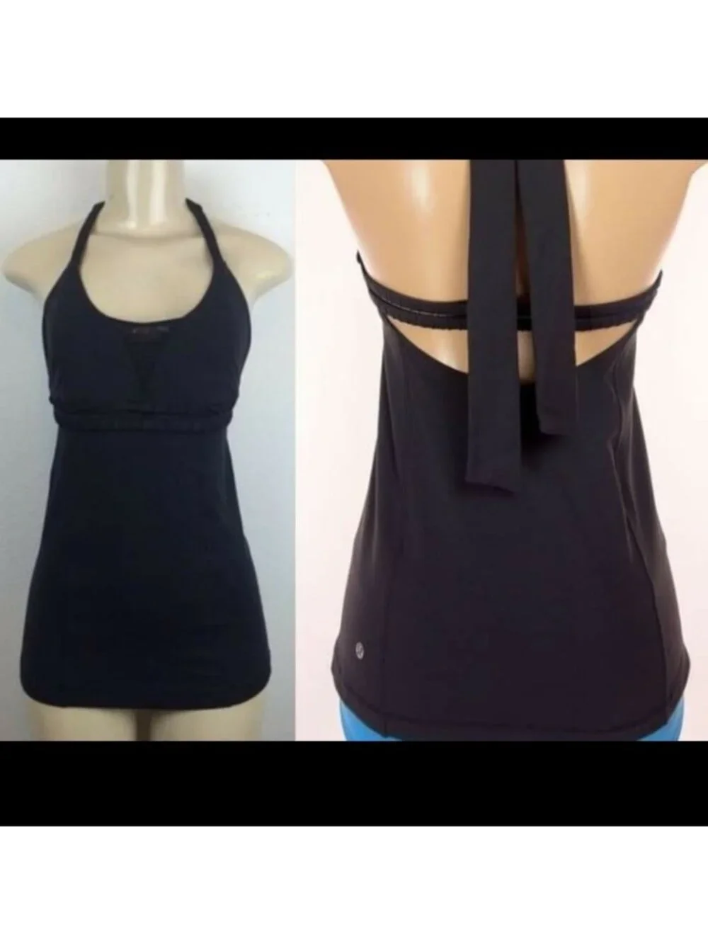 Lululemon Dignity Halter Tank top black